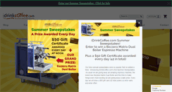 Desktop Screenshot of idrinkcoffee.com